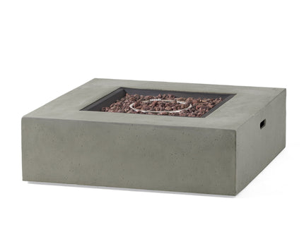 Modern 50, 000 Btu Square Fire Table With Propane Tank