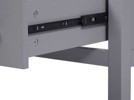 Bathroom Vanity With Integrated Undermount Ceramic Sink, 2 Doors And 1 Drawer, Soft Close Hinges