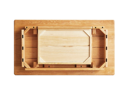 Computer Study, Work Desk Dressing Table Slim With Drawer - Oak Natural