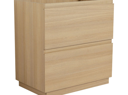 Modern Freestanding Bathroom Vanity Cabinet With Double Drawer