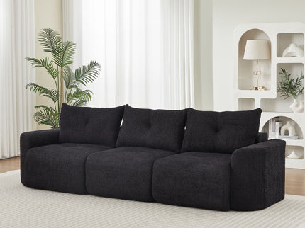 3 Seater With Thickened Armrests Sofa For Living Room