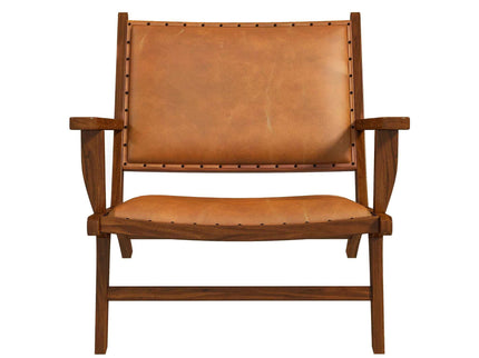 Daniel - Arm Chair - Brown / Tan
