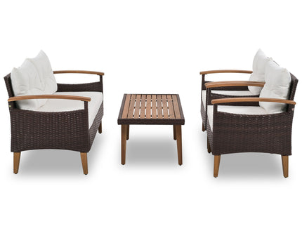 4 Piece Garden Furniture, Patio Seating Set