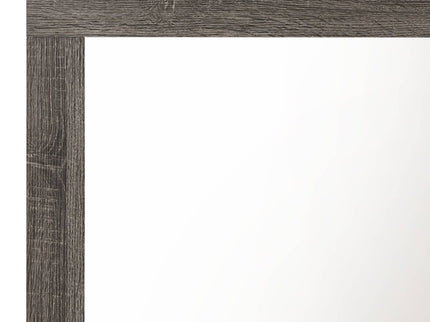 Avantika - Rustic Mirror - Gray / Oak
