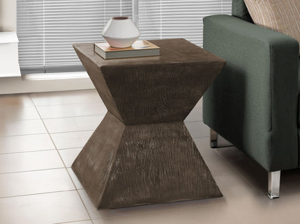 Contemporary Accent Table For Indoor Or Outdoor Use