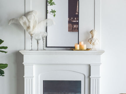 Arch Mirror, Baroque Inspired Wall Decor For Bathroom, Bedroom, Living Room