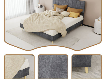 Yungan Lingge Minimalist Soft Pack Headboard Bed