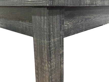 Transitional Counter Dining Set With 4 Tufted Stools