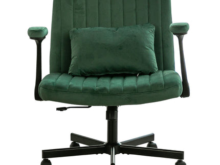 Criss Cross Armrest Office Chair With Wheels