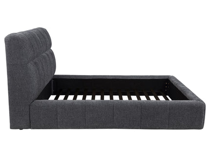 Branson - Platform Bed With Tufted Headboard