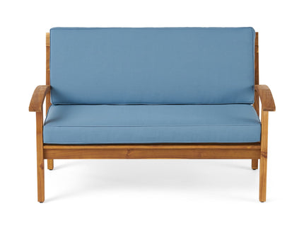 Outdoor Chat Set With Coffee Table And Loveseat