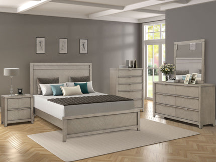 Elegant Design Panel Bed