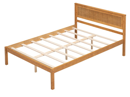 Platform Bed Frame With Headboard