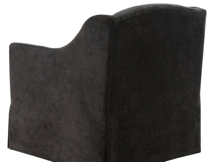Luisa - Skirted Swivel Accent Chair