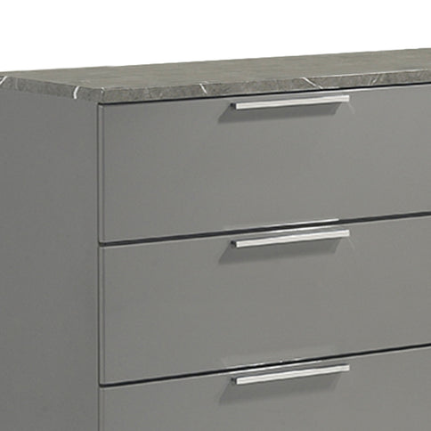 Elara - Dresser With Spacious Drawers - Gray