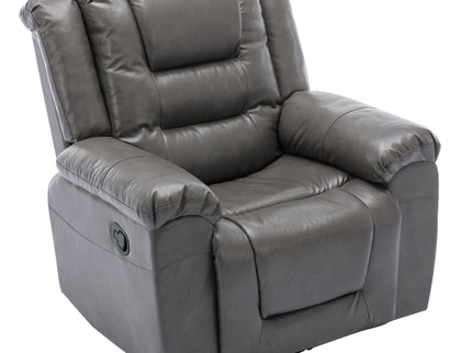 360° Swivel And Rocking Home Theater Recliner Manual Recliner Chair With Wide Armrest For Living Room