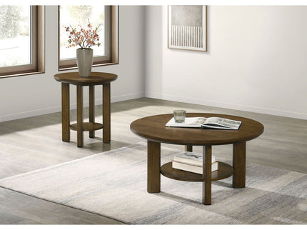 Crispin - 2 Piece Coffee Table Set With Open Shelves