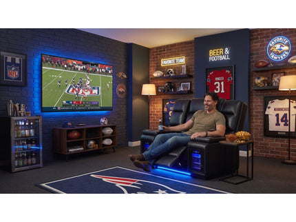 Sinai - Power Recliner With Dual Adjustment - Black
