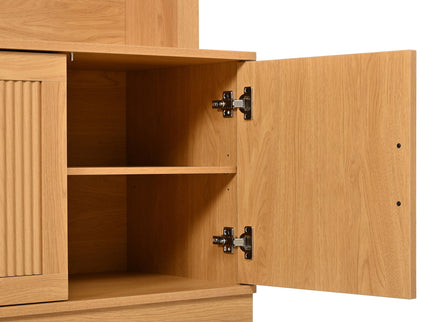 Arched Top Hall Tree With 5 Hooks