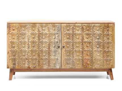 Boho - 2 Door Cabinet - Natural