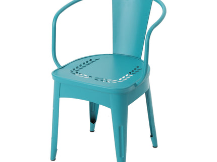 Lourdes - 3 Piece Metal Set - Teal