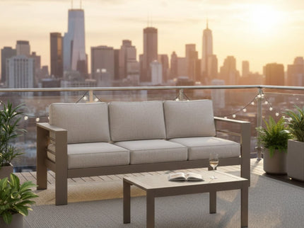 Outdoor Patio Set All-Weather & Thick Cushions