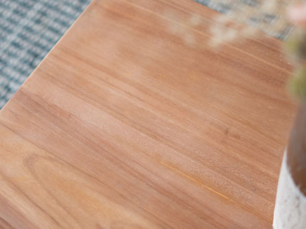 Teak Coffee Table - Natural Wood / Brown