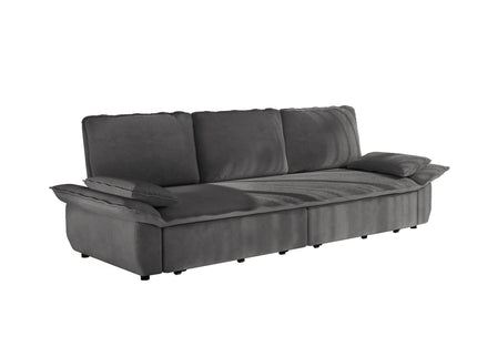 King Size Pull Out Sofa Bed, 3 In 1 Convertible Multifunctional