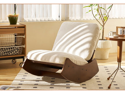 Comfortable High-Quality Upholstery Glider Rocking Chair