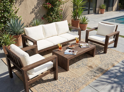 4 Piece Patio Sofa Set