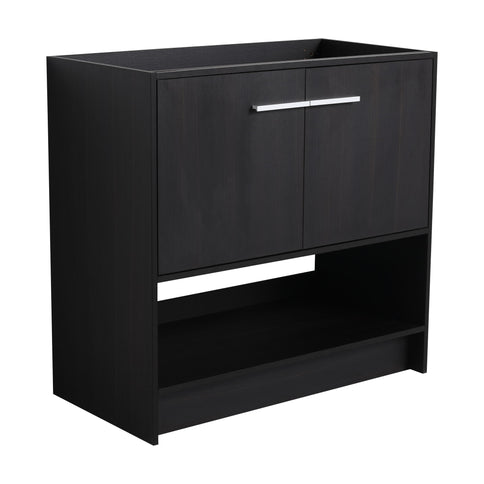 Modern Freestanding Bathroom Vanity With 2 Doors