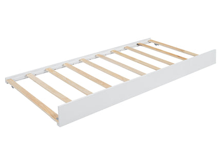 Storage Platform Bed, With 2 Big Drawers, Trundle