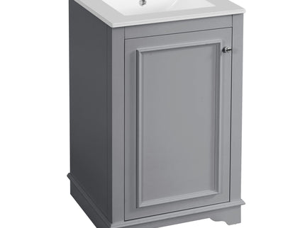 Bathroom Vanity With Sink, Freestanding Single Cabinet Set, Soft Close Door, Adjustable Shelf