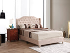 Beige / Fabric / Queen