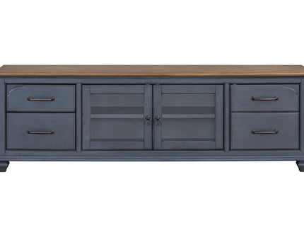 TV Stand For TVs Up To 90" - Blue