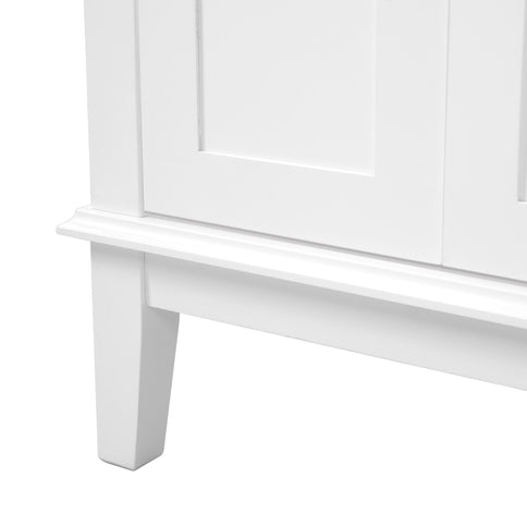 Modern Bathroom Vanity With Sink, Storage Cabinet, Soft Close Doors, Deep & Standard Drawers