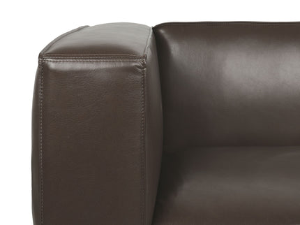 Contemporary 3 Seater Sofa With Tuxedo Design