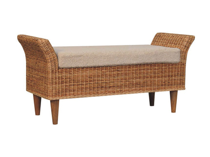 Riviera - Woven Bench - Oak