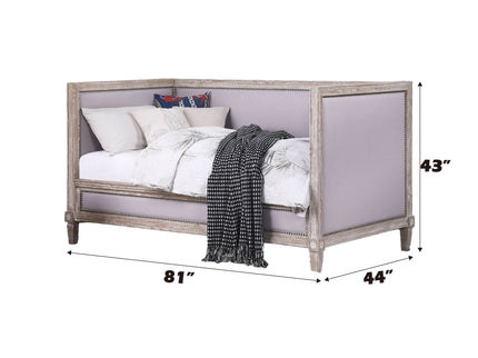 Charlton - Twin Daybed - Beige / Weathered Oak