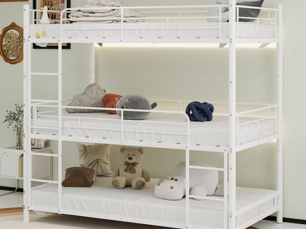 Triple Frame Bed With Built In Ladder