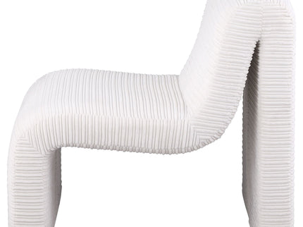 Winne - Curved Armless Accent Chair