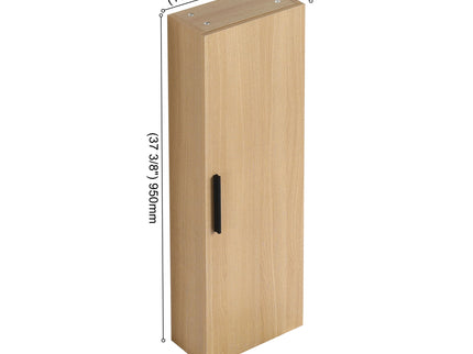 Freestanding Bathroom Vanity Set With Tall Linen Cabinet, 3 Door Storage Cabinet, Single Sink