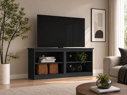 TV Stand For TVs Up To 50" With Open Shelves And Cable Management