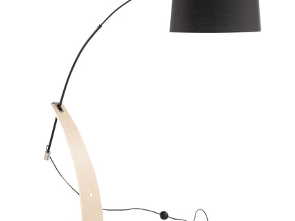 Robyn - Floor Lamp - Natural / Black