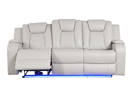 Benz - Power Reclining Sofa With LED Lighting