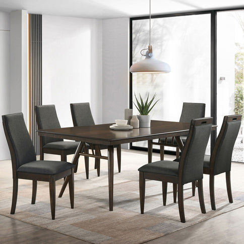 Wes - Rectangular Dining Table - Walnut
