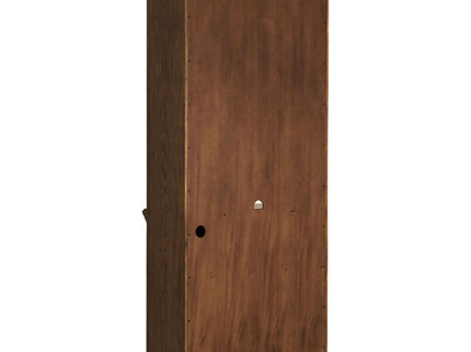 Stigham - Bookcase With 2 Door Cabinet, Adjustable Shelves, Cable Management - Oak