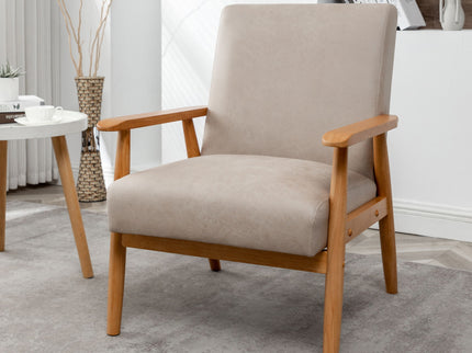 Wide Classic Mid-Century Modern Arm Chair