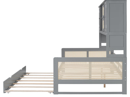 Daybed And All In One Cabinet And Shelf