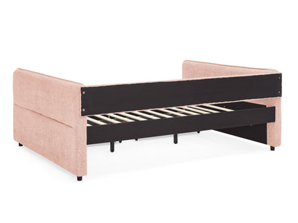 Upholstered Daybed & 2 Drawers